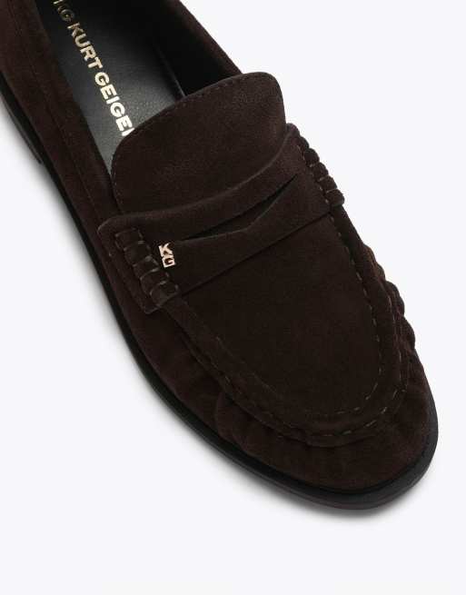KG Kurt Geiger Mila flat shoes in brown, 4 of 4