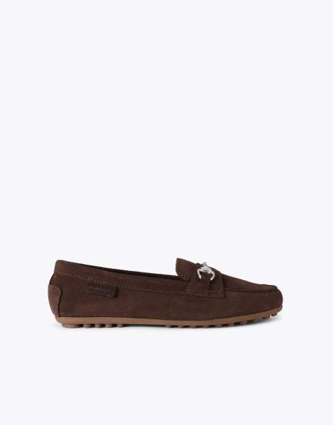 KG Kurt Geiger Nellie flat shoes in dark brown - view 1