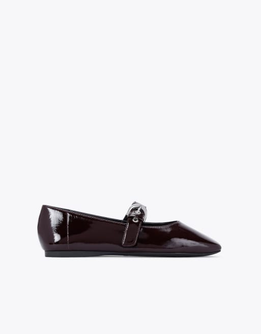 KG Kurt Geiger Nico ballets in wine
