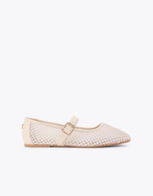  Nina mesh ballets in bone combination