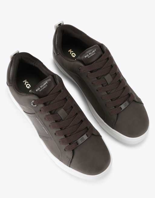 KG Kurt Geiger Noah trainers in brown, 2 of 4