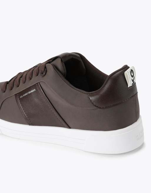 KG Kurt Geiger Noah trainers in brown, 3 of 4