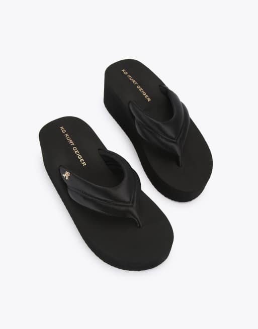 KG Kurt Geiger Reagan heeled sandals in black, 2 of 4
