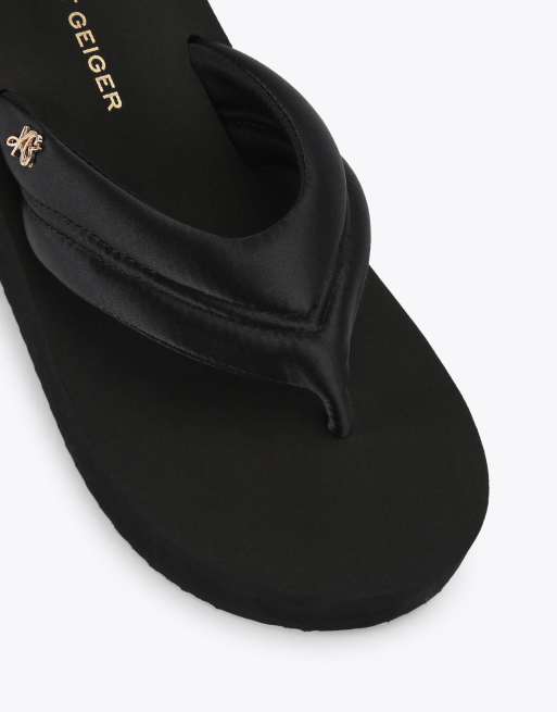 KG Kurt Geiger Reagan heeled sandals in black, 4 of 4