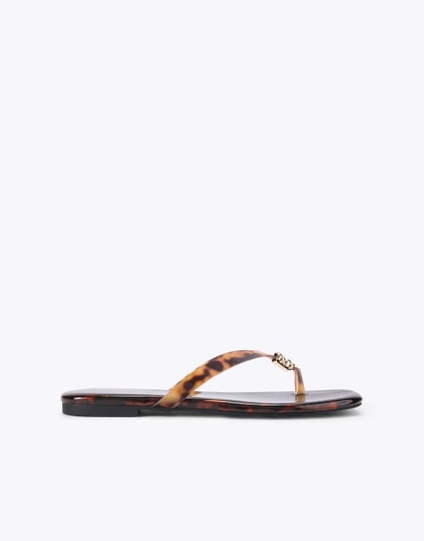 KG Kurt Geiger Rinse slippers in brown other - view 1