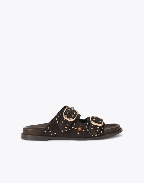 KG Kurt Geiger Rosabella flat sandals in brown other - view 1