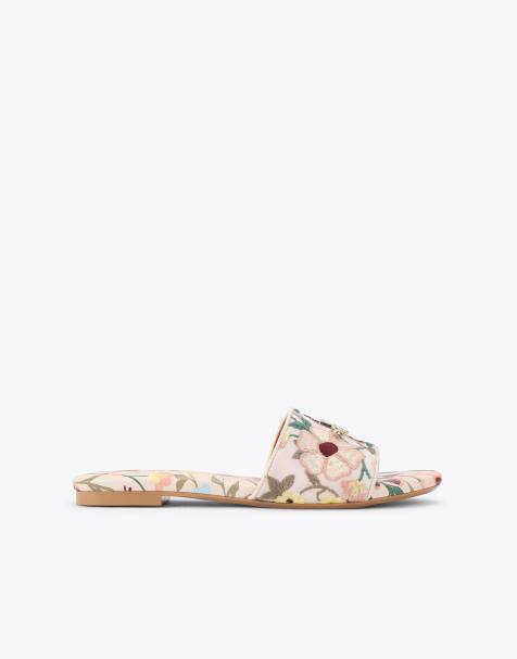 KG Kurt Geiger Rosetta slippers in white other - view 1