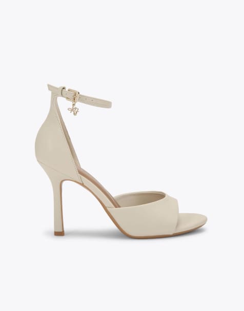 KG Kurt Geiger Sabrina heeled sandals in bone - view 1