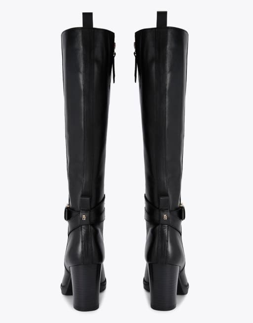 KG Kurt Geiger Sage high leg knee boots in black, 3 of 4
