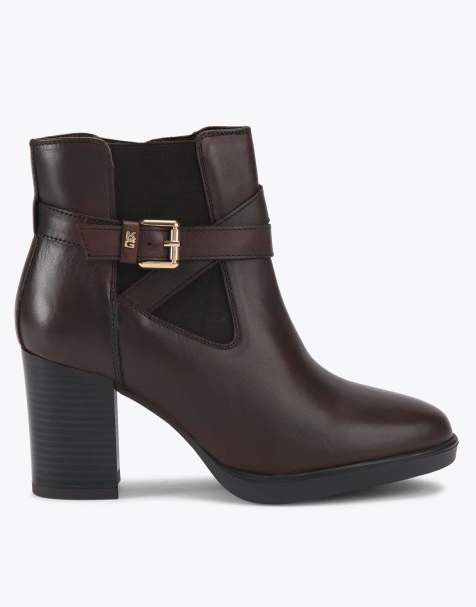 KG Kurt Geiger Sage mid ankle boots in brown - view 1