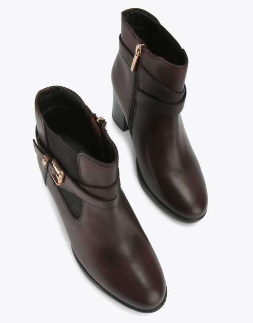 KG Kurt Geiger Sage mid ankle boots in brown, 2 of 4