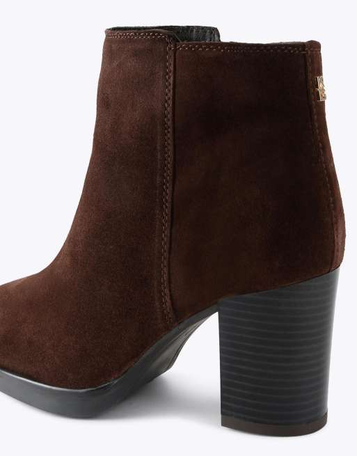 KG Kurt Geiger Sage mid ankle boots in brown, 3 of 4