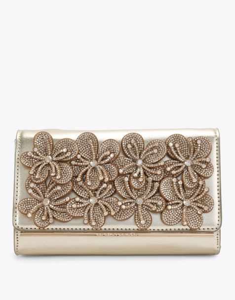 KG Kurt Geiger Saskia bag cross body in gold combination - view 1