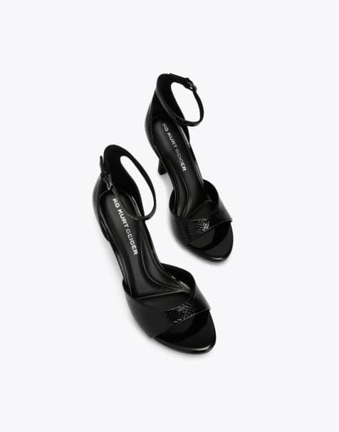KG Kurt Geiger Serena heeled sandals in black combination - view 1