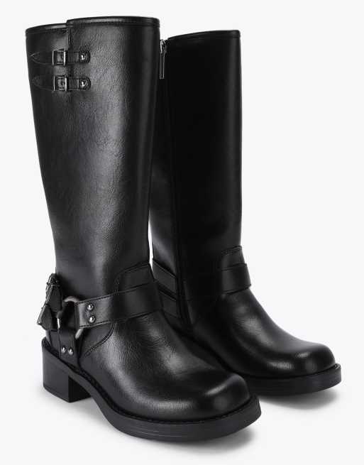 KG Kurt Geiger Shelby knee boots in black, 2 of 4