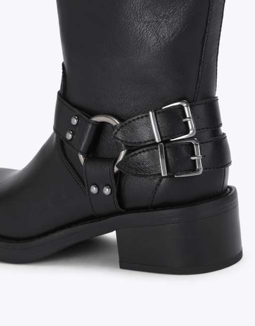 KG Kurt Geiger Shelby knee boots in black, 4 of 4