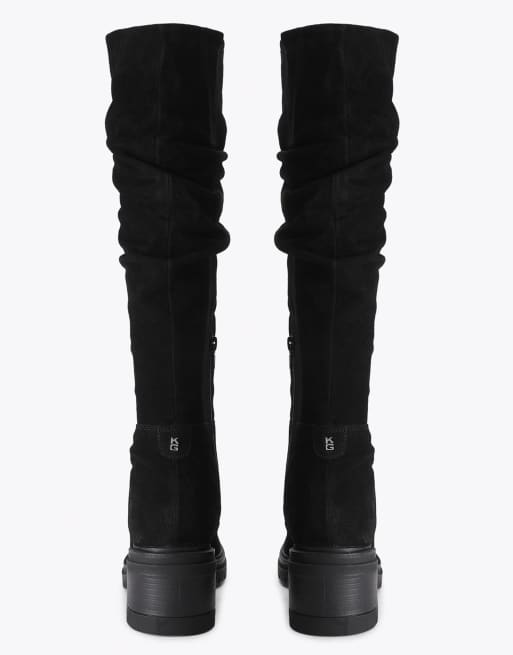 KG Kurt Geiger Sierra knee boots in black, 3 of 4