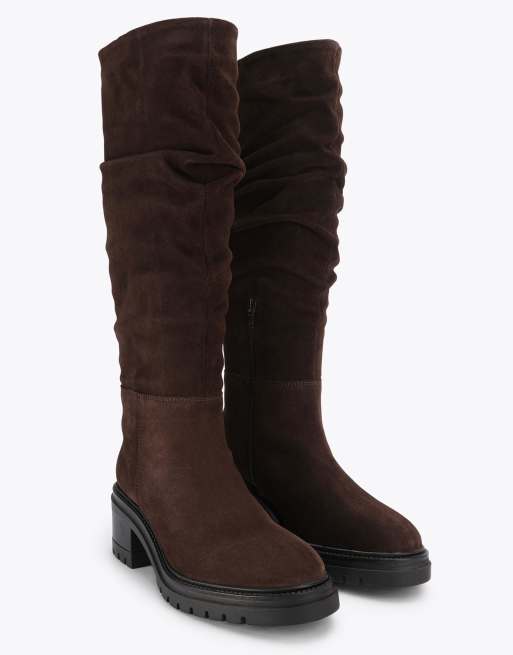 KG Kurt Geiger Sierra knee boots in brown, 2 of 4