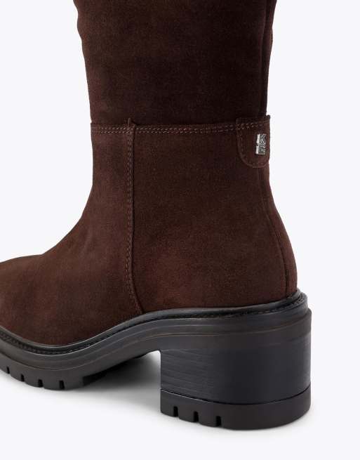 KG Kurt Geiger Sierra knee boots in brown, 4 of 4