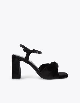  Signet heeled sandals 