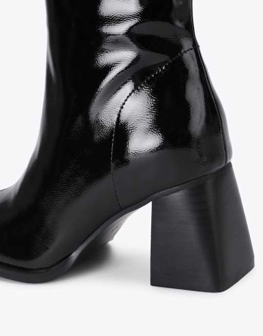 KG Kurt Geiger Skyler mid ankle boots in black combination, 4 of 4