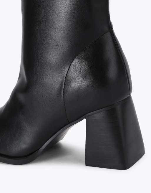 KG Kurt Geiger Skyler mid ankle boots in black, 4 of 4