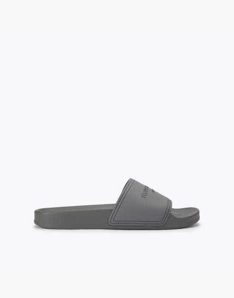 KG Kurt Geiger Slider slippers in grey - view 1