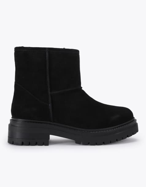 KG Kurt Geiger Snow low ankle boots in black - view 1