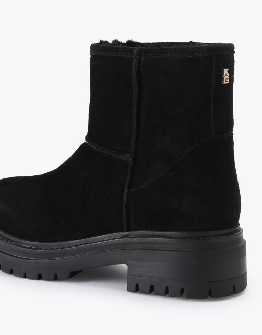 KG Kurt Geiger Snow low ankle boots in black, 3 of 4