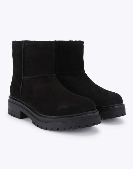 KG Kurt Geiger Snow low ankle boots in black, 4 of 4