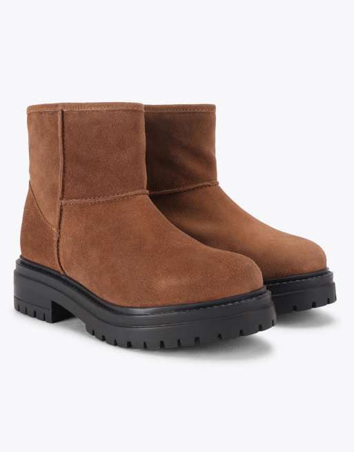 KG Kurt Geiger Snow low ankle boots in tan, 4 of 4