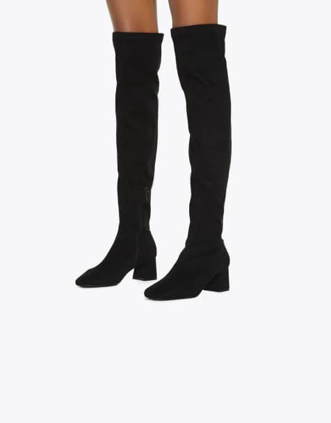KG Kurt Geiger Storm otk over the knee boots in black - view 1