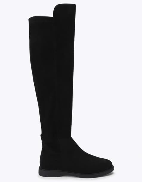 KG Kurt Geiger Stratton knee boots in black combination - view 1