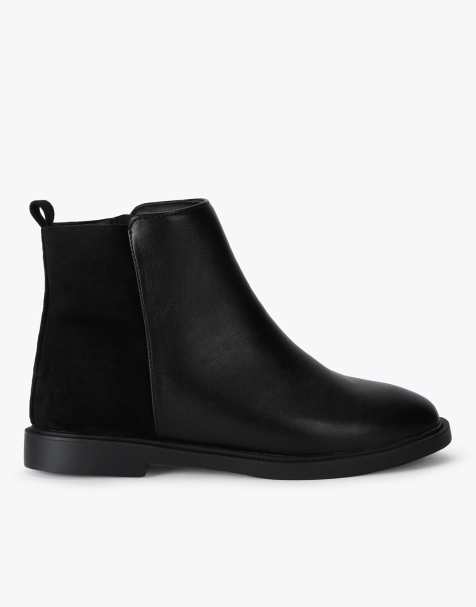 KG Kurt Geiger Stratton low ankle boots in black - view 1