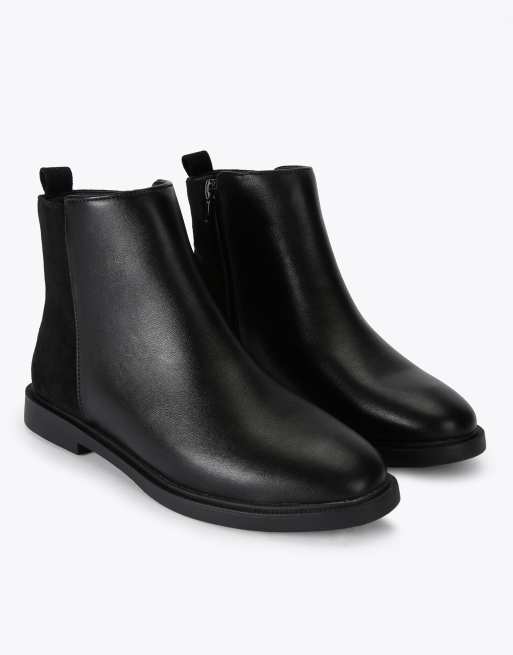 KG Kurt Geiger Stratton low ankle boots in black, 4 of 4