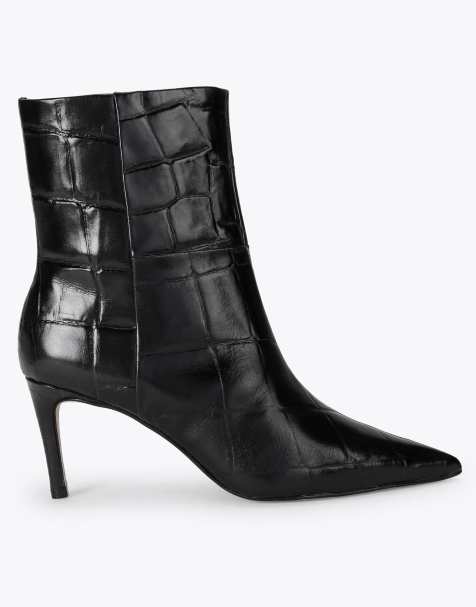 KG Kurt Geiger Strict boot mid ankle boots in black - view 1