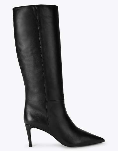 KG Kurt Geiger Strict high boot knee boots in black - view 1