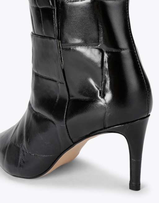 KG Kurt Geiger Strict high boot knee boots in black, 4 of 4