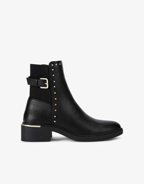 KG Kurt Geiger Stud low ankle boots in black - view 1