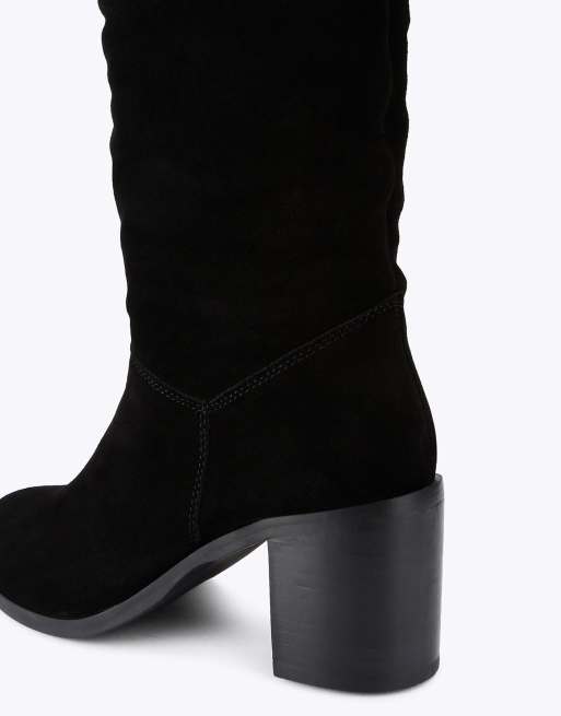 KG Kurt Geiger Sylvie knee boots in black, 4 of 4