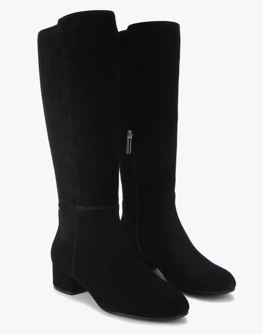 KG Kurt Geiger Tabina high leg knee boots in black, 2 of 4