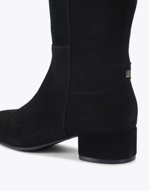 KG Kurt Geiger Tabina high leg knee boots in black, 4 of 4