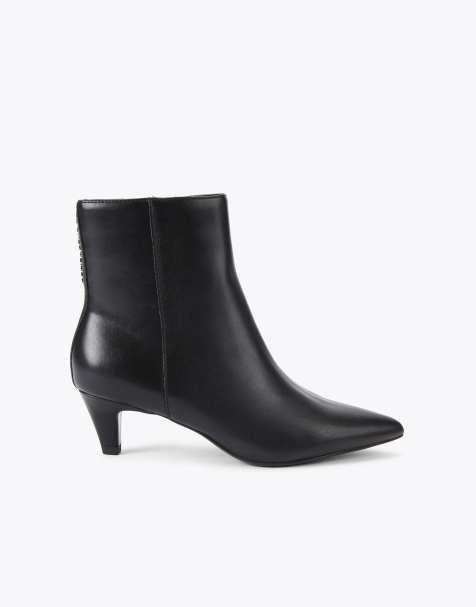 KG Kurt Geiger Tansy low ankle boots in black - view 1