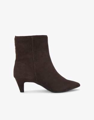  Tansy low ankle boots  suede