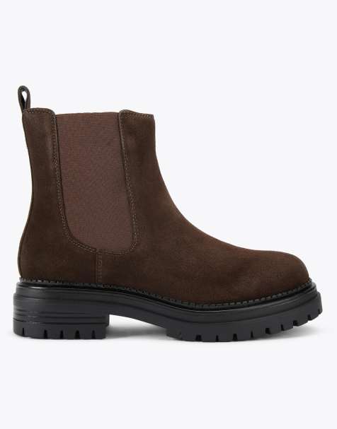 KG Kurt Geiger Tasha3 low ankle boots in brown - view 1