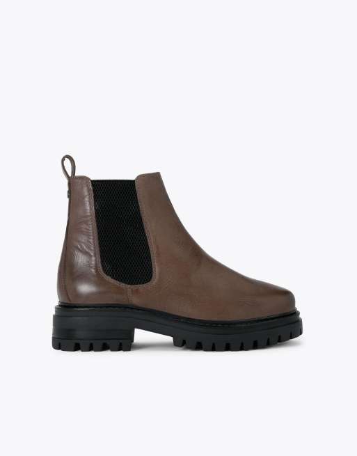 KG Kurt Geiger Teddy low ankle boots in brown