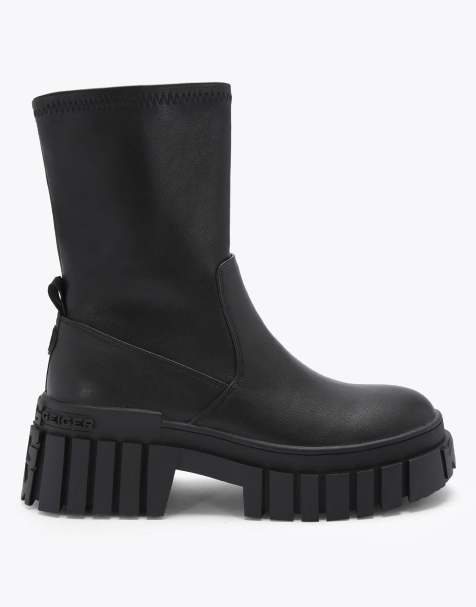 KG Kurt Geiger Tegan sock2 low ankle boots in black - view 1