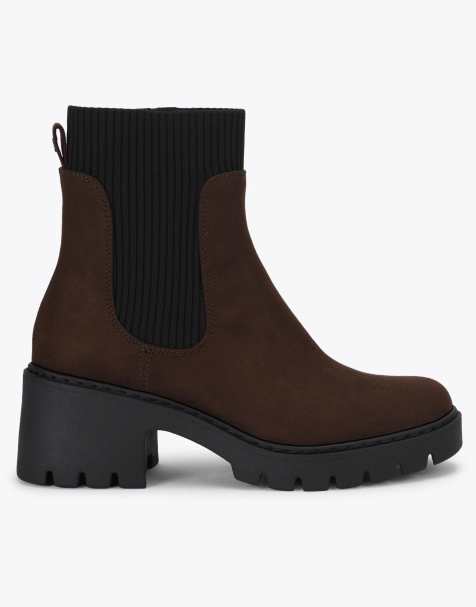 KG Kurt Geiger Tess low ankle boots in brown - view 1