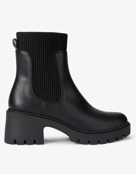 KG Kurt Geiger Tess mid ankle boots in black - view 1