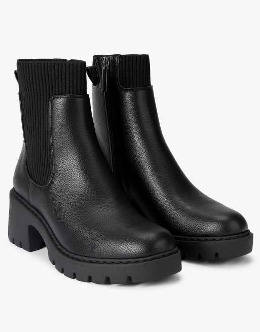 KG Kurt Geiger Tess mid ankle boots in black, 4 of 4
